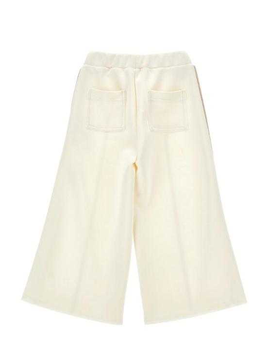 25FW [키즈] 모나리자 스트레이트 팬츠 11F407 6209 0001 White - MONNALISA