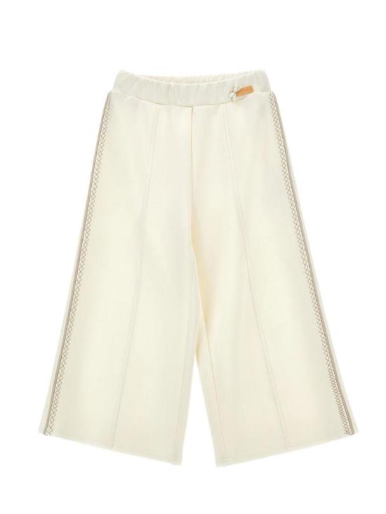 25FW [키즈] 모나리자 스트레이트 팬츠 11F407 6209 0001 White