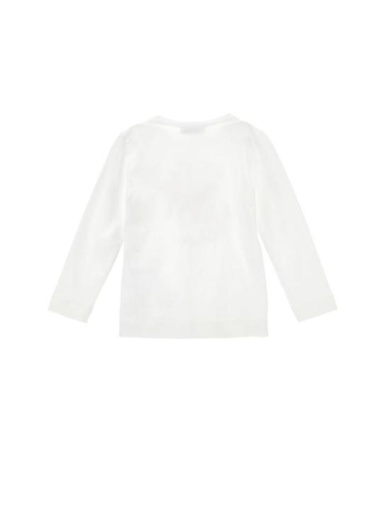 25FW [키즈] 모나리자 티셔츠 19F612 6003 0001 White - MONNALISA