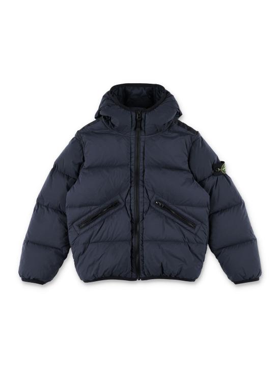 25FW [키즈] 스톤 아일랜드 캐주얼 자켓 4100017S0028 V0020 Blu