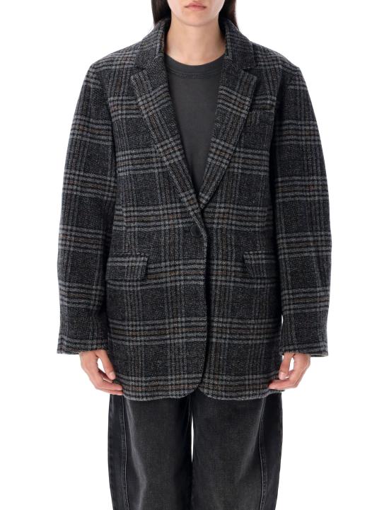 25FW 이자벨마랑에뚜왈 GESINA 자켓 VE0522FBC3D02E 02GY Grigio