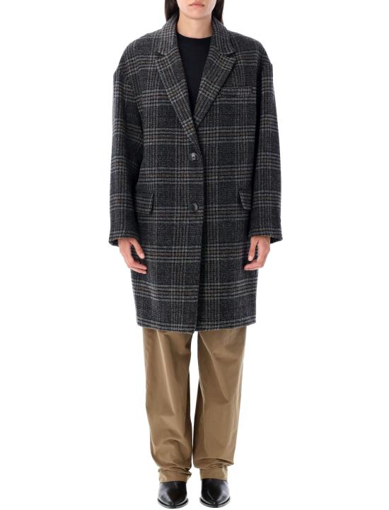 25FW 이자벨마랑에뚜왈 리미자 코트 MA0087FAC3D02E 02GY Grigio