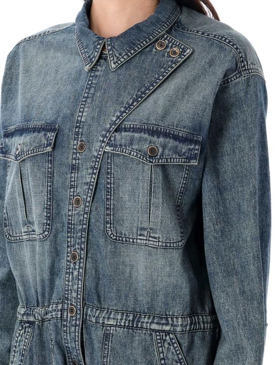 25FW 이자벨마랑에뚜왈 점프수트 CB0088FAB1H04E 30FB FADED BLUE - ISABEL MARANT ETOILE