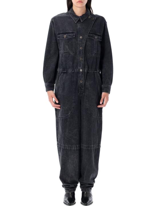 25FW 이자벨마랑에뚜왈 점프수트 CB0088FAB1H04E 01VB VINTAGE BLACK