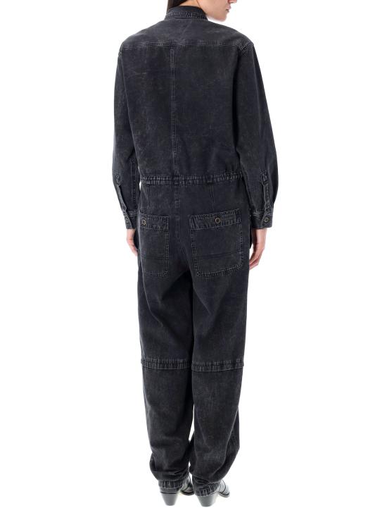 25FW 이자벨마랑에뚜왈 점프수트 CB0088FAB1H04E 01VB VINTAGE BLACK - ISABEL MARANT ETOILE