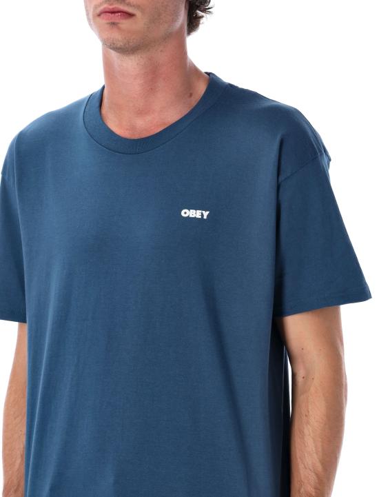 25FW 오베이 반팔 티셔츠 165264236 HBU HARBOR BLUE - OBEY