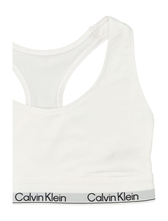26FW 캘빈클라인 브라  LV00QF8493 100 Bianco - CALVIN KLEIN