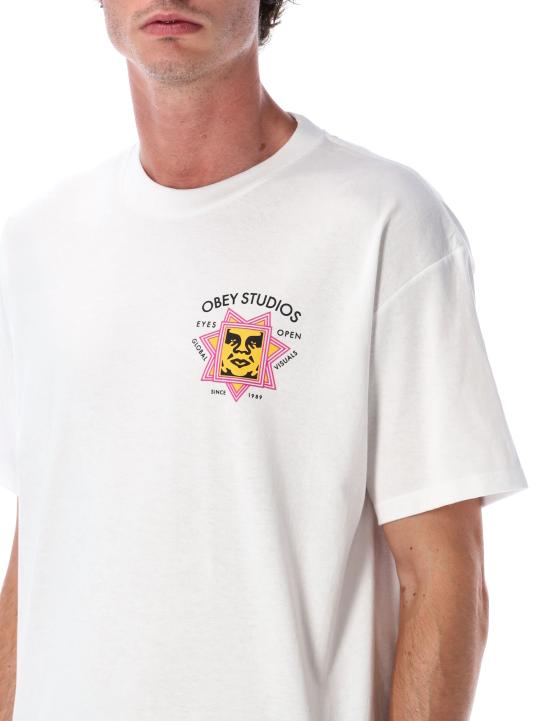 25FW 오베이 반팔 티셔츠 165264232 WHT Bianco - OBEY