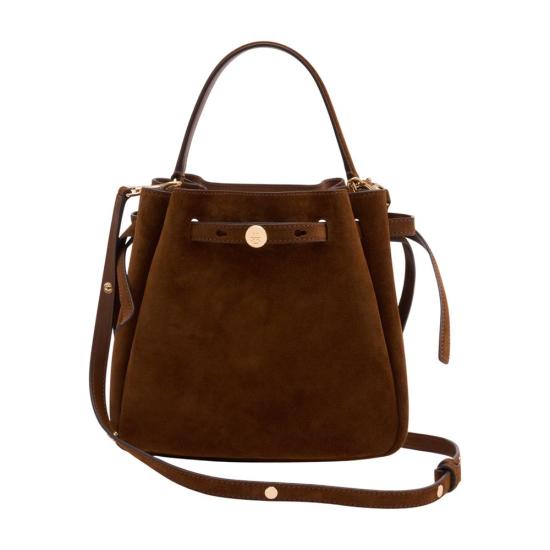 26FW 토리버치 로미 버킷백 174221 200 brown