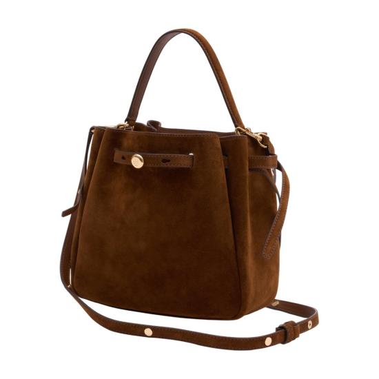 26FW 토리버치 로미 버킷백 174221 200 brown - TORY BURCH