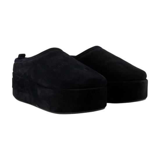 26FW 발렌시아가 알래스카 소프트 플랫폼 뮬 825258 WBFC1 1000 black - BALENCIAGA