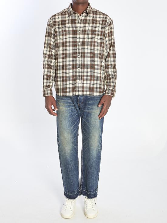 25FW 셀린느 긴팔 셔츠 RC07H0F22 BEIGE - CELINE