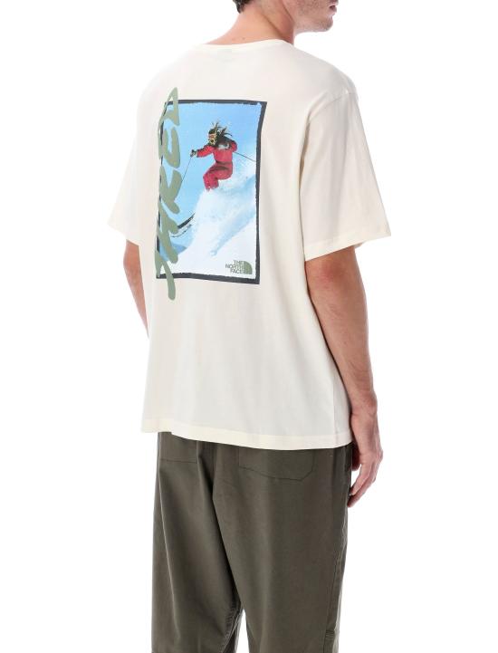 25FW 노스페이스 반팔 티셔츠 NF0A8E4E QLI Bianco - NORTH FACE