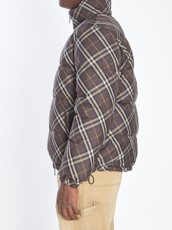 25FW 버버리 리버시블 체크 스노든 푸퍼 자켓  8115565 BROWN - BURBERRY