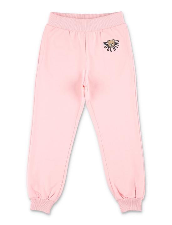 25FW [키즈] 모스키노 캐주얼 세트 HMK03XLCA40 50209 Rosa - MOSCHINO