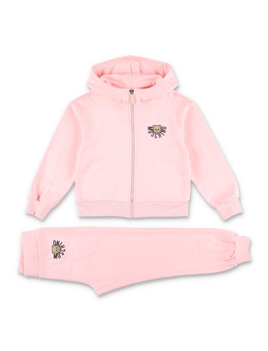 25FW [키즈] 모스키노 캐주얼 세트 HMK03XLCA40 50209 Rosa