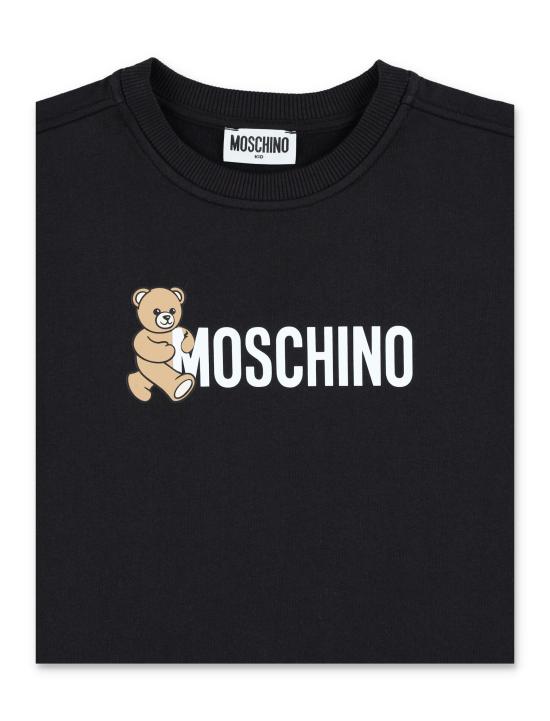 25FW [키즈] 모스키노 원피스 HDV0GYLCA83 60100 Nero - MOSCHINO