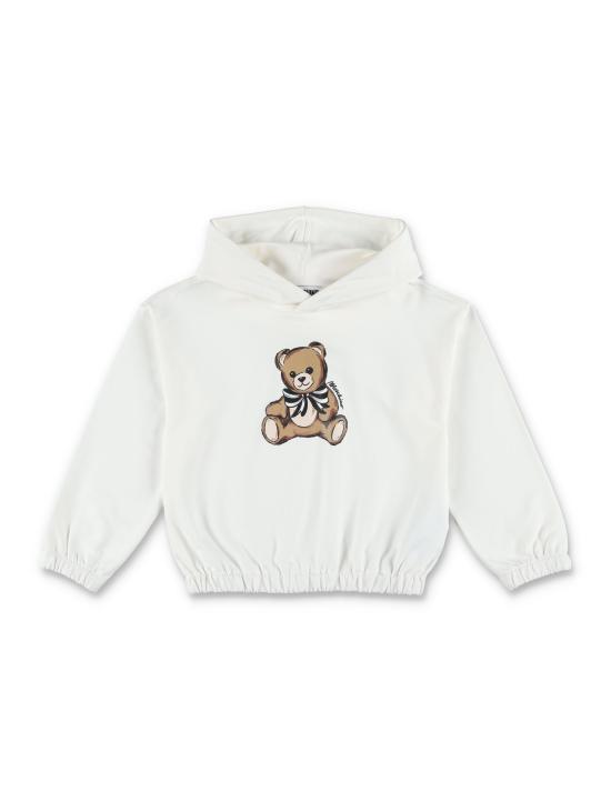 25FW [키즈] 모스키노 캐주얼 세트 HDK036LDA16 83933 WHT BLACK - MOSCHINO