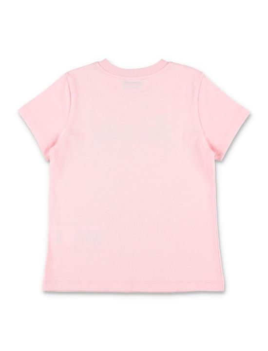 25FW [키즈] 모스키노 티셔츠 HPM058LAA34 50209 Rosa - MOSCHINO