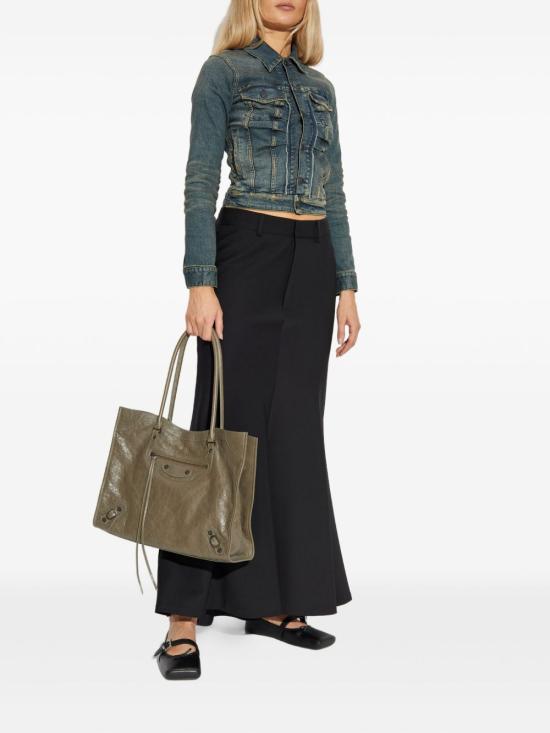 25FW 발렌시아가 데님 자켓 849899 TTW893394 Blue - BALENCIAGA