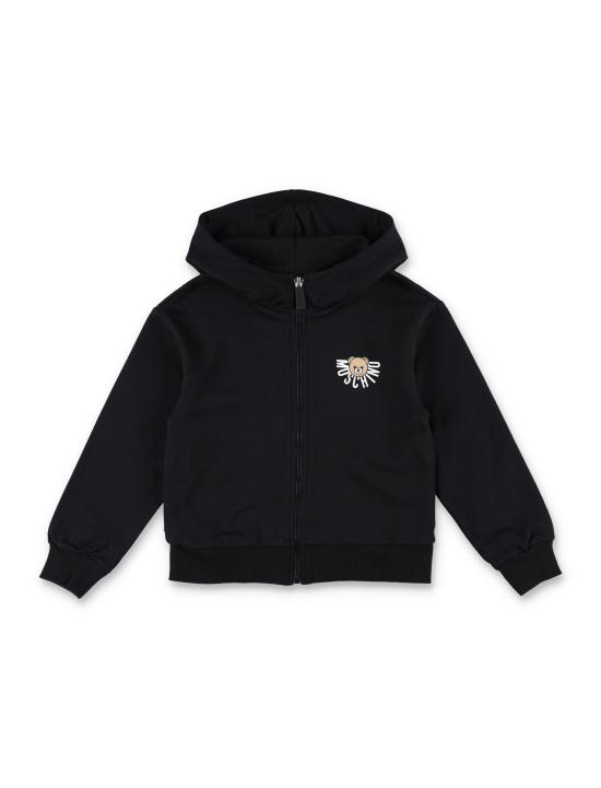 25FW [키즈] 모스키노 캐주얼 세트 HMK03XLCA40 60100 Nero - MOSCHINO