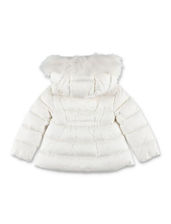 25FW [키즈] 몽클레어 롱 자켓/코트 K29511A00012597YF 034 Bianco - MONCLER