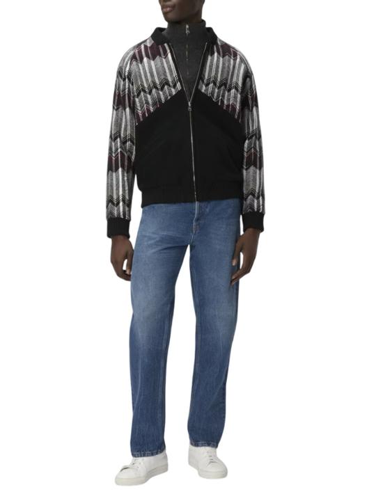 25FW 미소니 자켓 US25WC0CBC0059 BEIGE BURGUNDY TONES - MISSONI