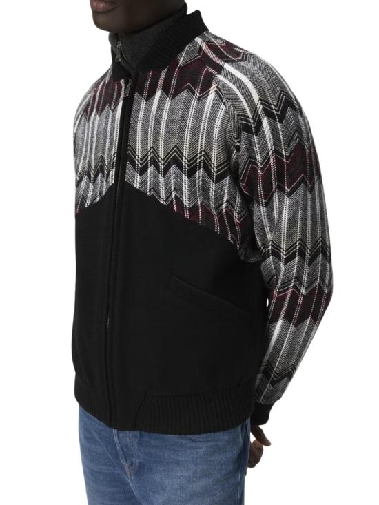 25FW 미소니 자켓 US25WC0CBC0059 BEIGE BURGUNDY TONES - MISSONI