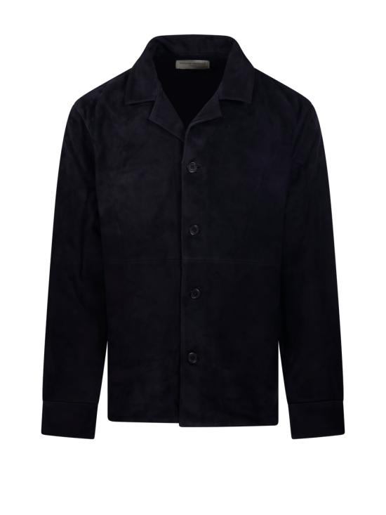 25FW 오피신 제네랄 가죽 자켓 W25MLTR550 DARK NAVY