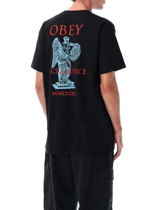 25FW 오베이 반팔 티셔츠 165264238 BLK Nero - OBEY