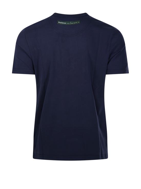 25FW 바버 X 폴스미스 반팔 티셔츠 MTS1526 NY91 CHAMPION BLUE - BARBOUR X PAUL SMITH