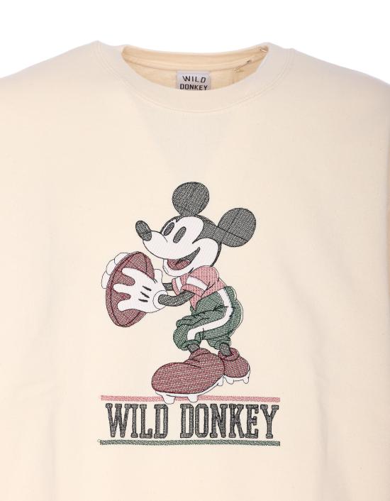25FW 와일드 동키 긴팔 티셔츠 MIKYFOOTBALLNATURAL DOM - WILD DONKEY