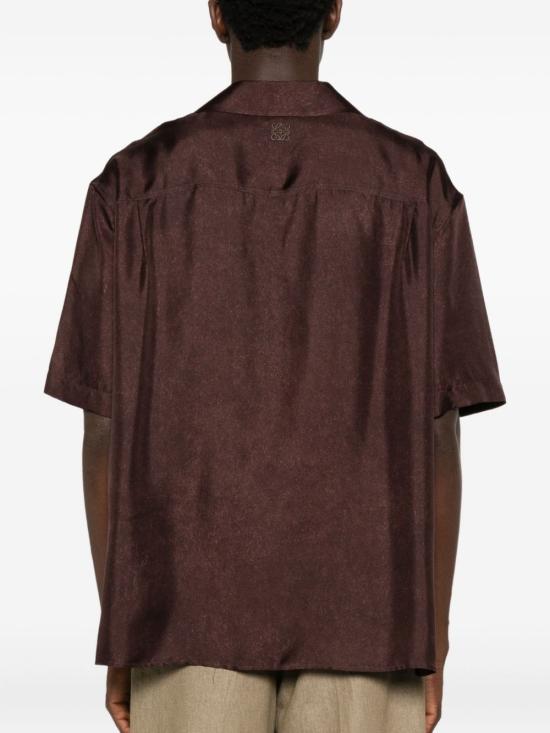 25FW 로에베 셔츠 H526Y05XAD 6843 Brown - LOEWE