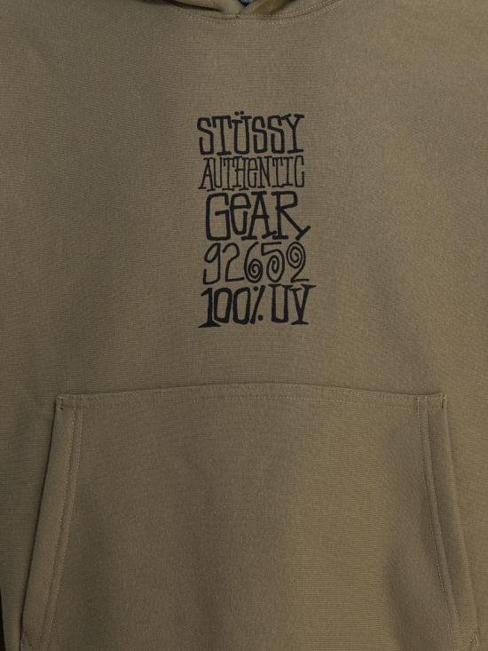 25FW 스투시 긴팔 티셔츠 19251240483 ARMY Green - STUSSY