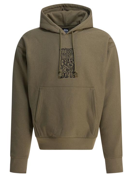 25FW 스투시 긴팔 티셔츠 19251240483 ARMY Green