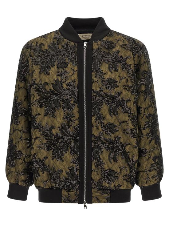 25FW 르 트윈스 봄버 자켓 BELLUNOLACEBLACKINGREEN