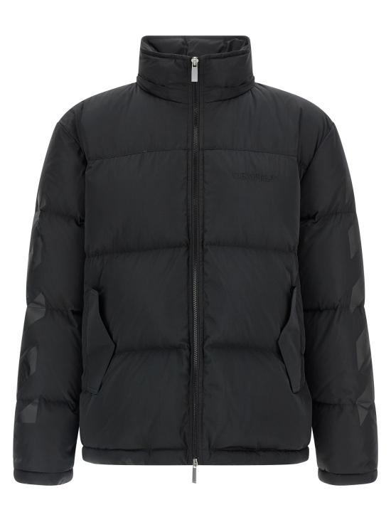 25FW 오프화이트 숏패딩 OMED066F25FAB00110101010 - OFF WHITE