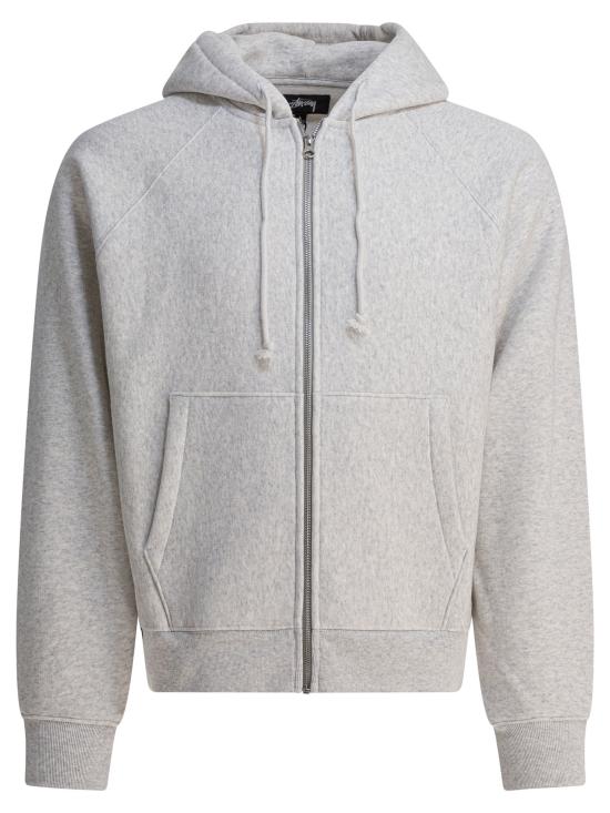 25FW 스투시 긴팔 티셔츠 1185710062 ASH HEATHER Grey
