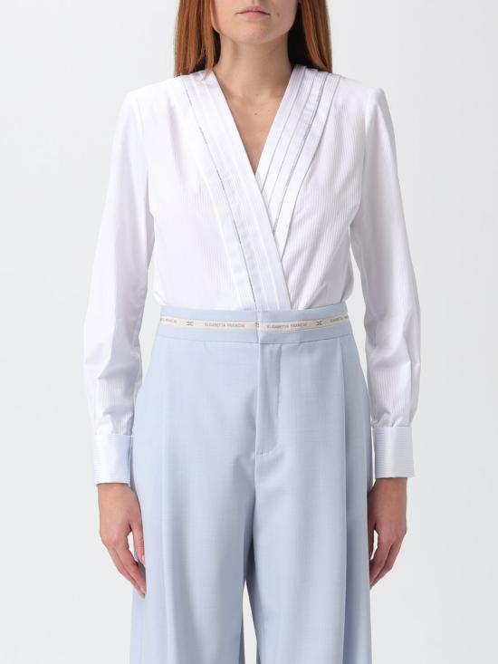 25FW 엘리자베타프랜치 블라우스 CB002 100 White