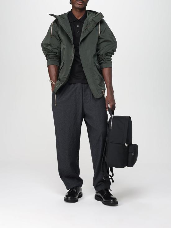 25FW 버버리 EKD 체크 코튼 폴로 셔츠 8116120 Black - BURBERRY