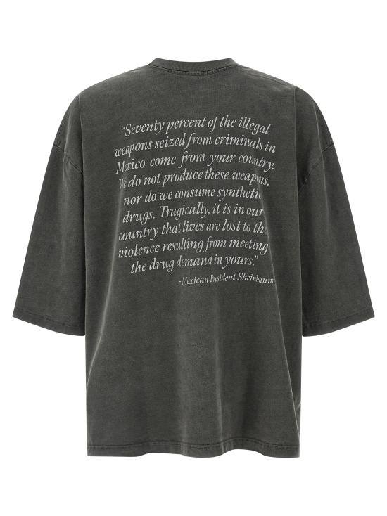 25FW 윌리 차바리아 반팔 티셔츠 WCJSY0120001 - WILLY CHAVARRIA