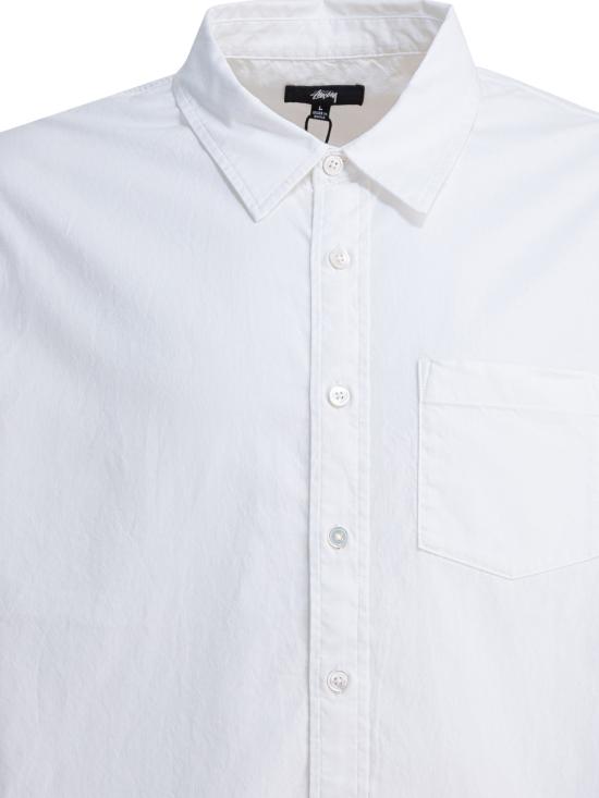 25FW 스투시 긴팔 셔츠 11103641201 WHITE White - STUSSY