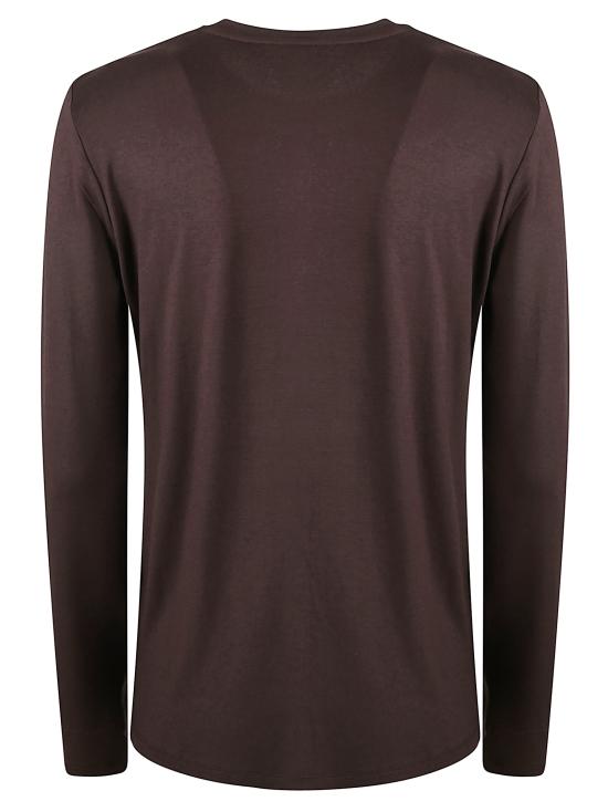 25FW 마제스틱필라쳐 반팔 티셔츠 H25M001 FTS509 628 Brown - MAJESTIC FILATURES