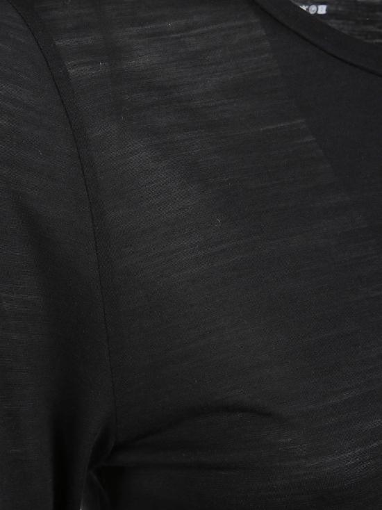 25FW 마제스틱필라쳐 반팔 티셔츠 H25M420 FT1091 002 Black - MAJESTIC FILATURES