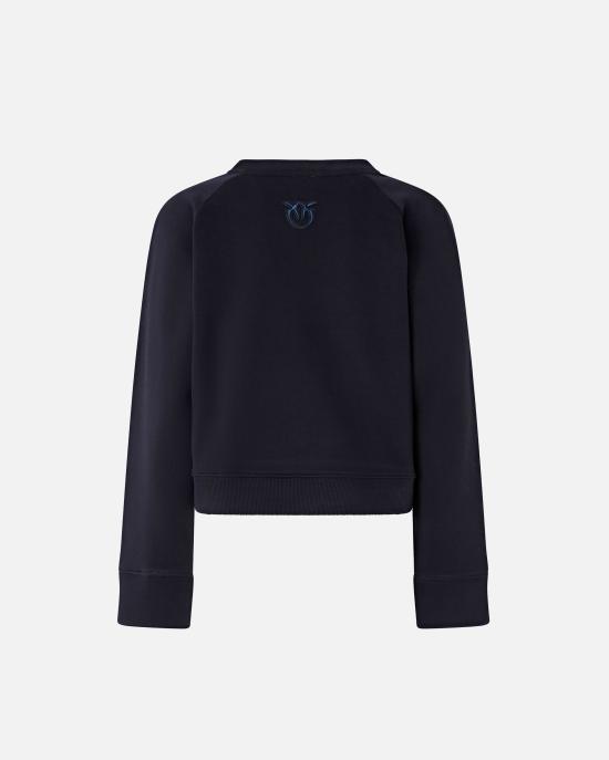 25FW 핑코 스웨터 105613A2TC G82 Blu tenebra - PINKO