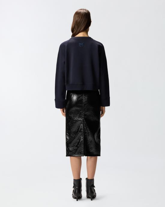 25FW 핑코 스웨터 105613A2TC G82 Blu tenebra - PINKO