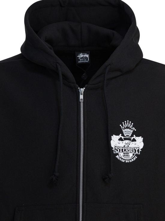 25FW 스투시 긴팔 티셔츠 19751250001 BLACK Black - STUSSY
