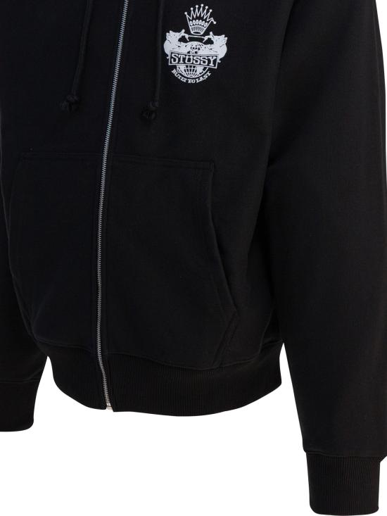 25FW 스투시 긴팔 티셔츠 19751250001 BLACK Black - STUSSY