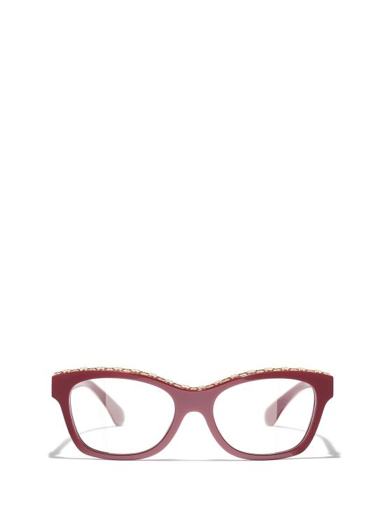 26FW 샤넬 안경 CH3482 1792 BROWNY RED