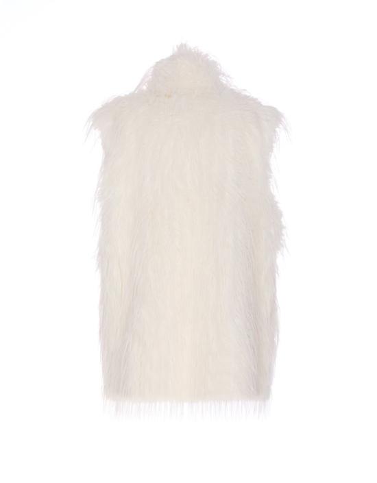 25FW 핑코 베스트 106044A2ZOZ14 WHITE - PINKO